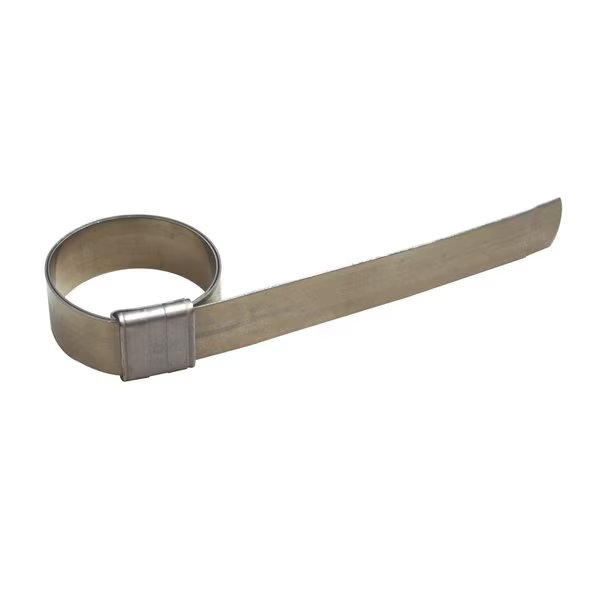 5/8 Inch Wide Stainless Steel Preformed Band Clamp for 3/4 Inch Hose, PK 100, Interstate Pneumatics, Mfr#: H719-100K